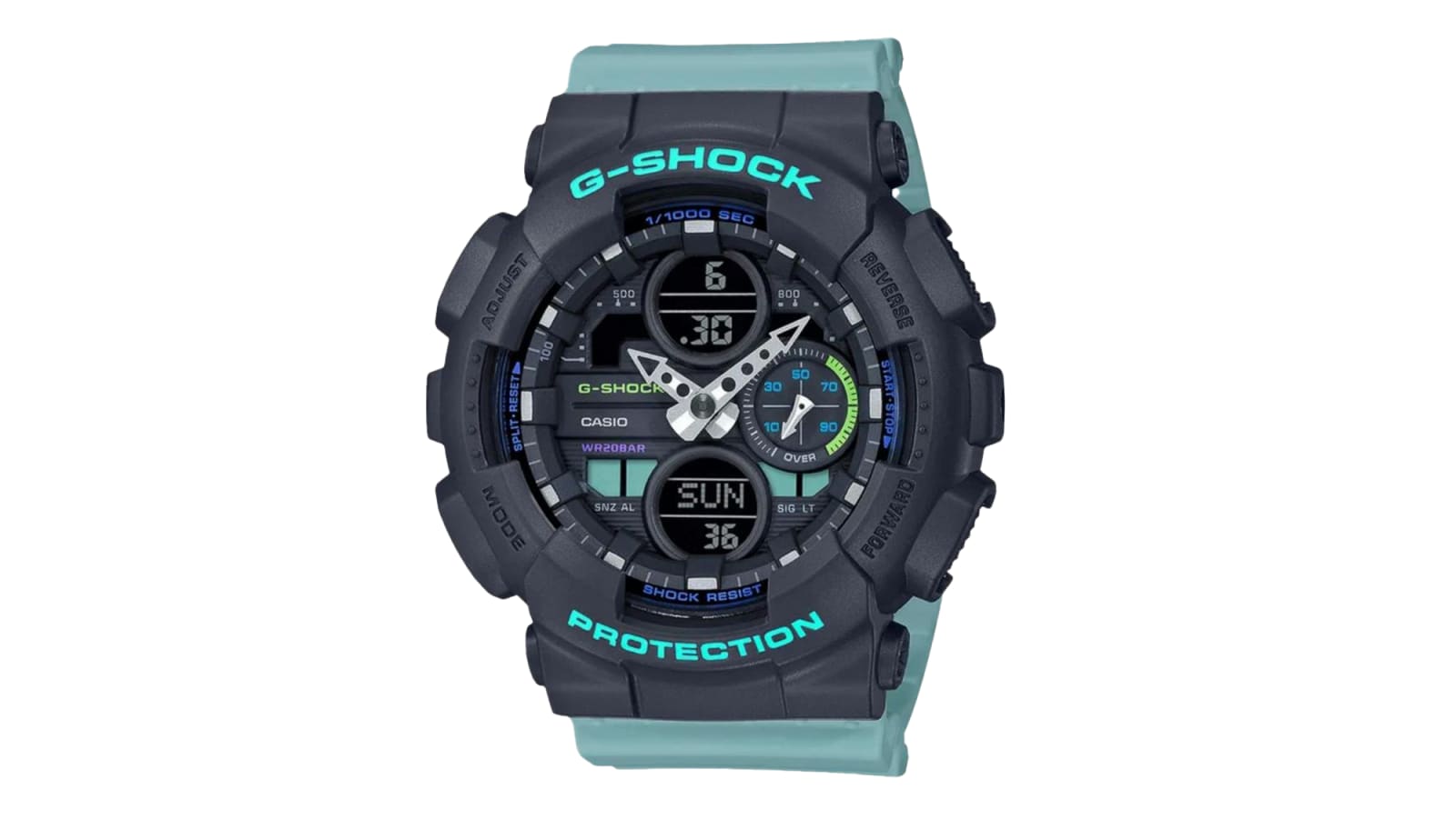 Casio Women’s G-Shock GMAS140-2A 1 Casio Women’s G-Shock GMAS140-2A