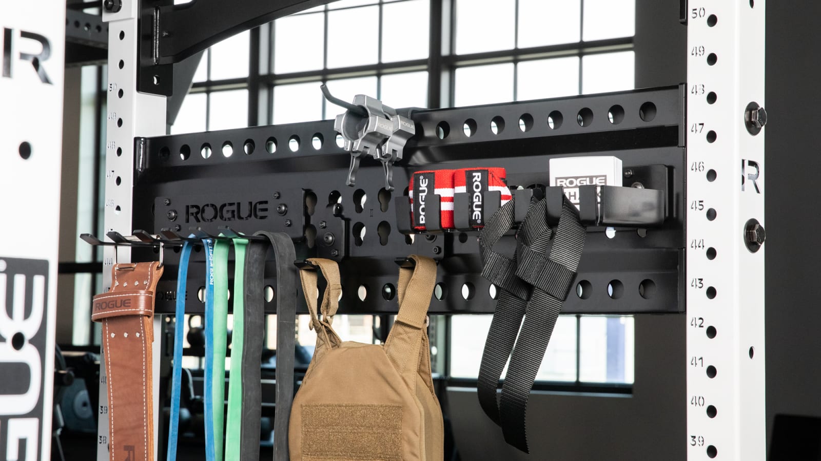 Monster Lite Rack Storage Panel Rogue Fitness Monster Lite Rack Storage Panel -Mueller Shop MLITERSP GROUP H huecz2