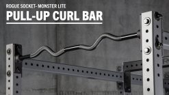 Rogue Fitness Rogue Monster Lite Socket Pull-up Curl Bar