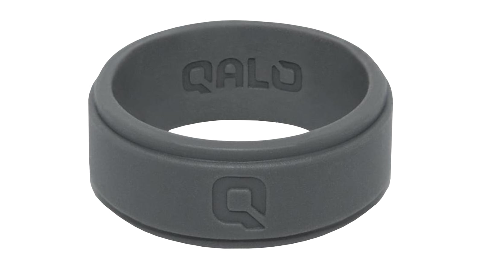 Qalo Men's Step Edge Q2X™ Silicone Ring Qalo Men's Step Edge Q2X™ Silicone Ring -Mueller Shop QR0026