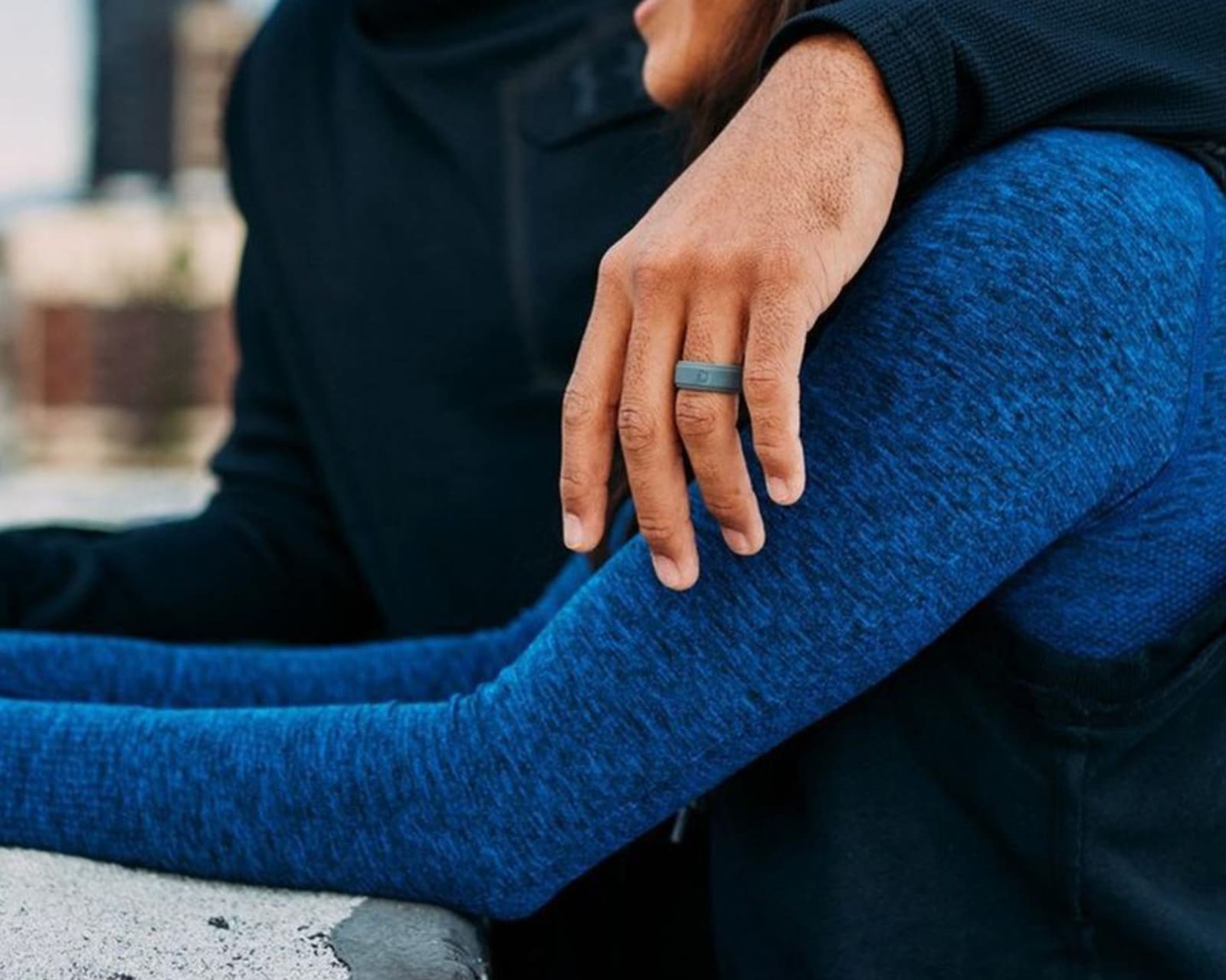 Qalo Men's Step Edge Q2X™ Silicone Ring Qalo Men's Step Edge Q2X™ Silicone Ring -Mueller Shop QR0026 WEB1 dte7cp