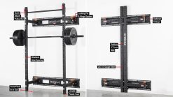 Rogue Fitness Rogue R-3W Fold Back Wall Mount Rack