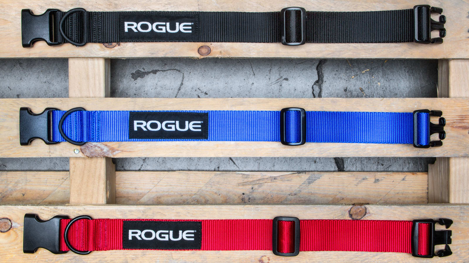 Rogue Nylon Dog Collar Rogue Fitness Rogue Nylon Dog Collar -Mueller Shop RA098 h aawm2o