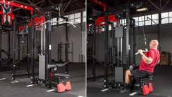Rogue Fitness Monster Lat Pulldown/Low Row (Rack Mounted)