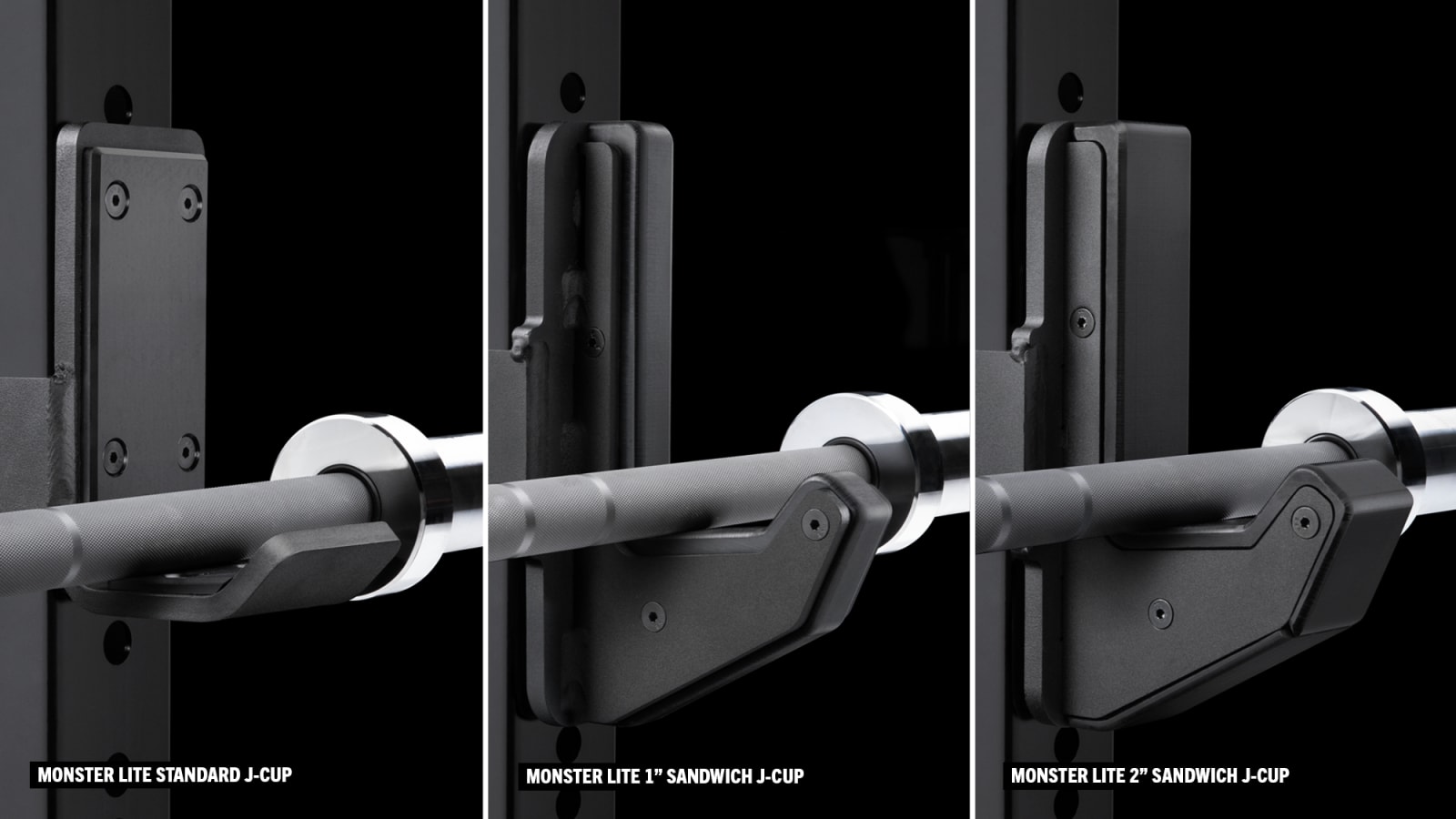Monster Lite J-Cup Pairs - 2” Sandwich Rogue Fitness Monster Lite J-Cup Pairs - 2” Sandwich -Mueller Shop RA2818 Comparison msrzuz