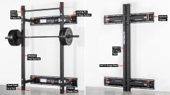 Rogue Fitness Rogue RML-3W Fold Back Wall Mount Rack