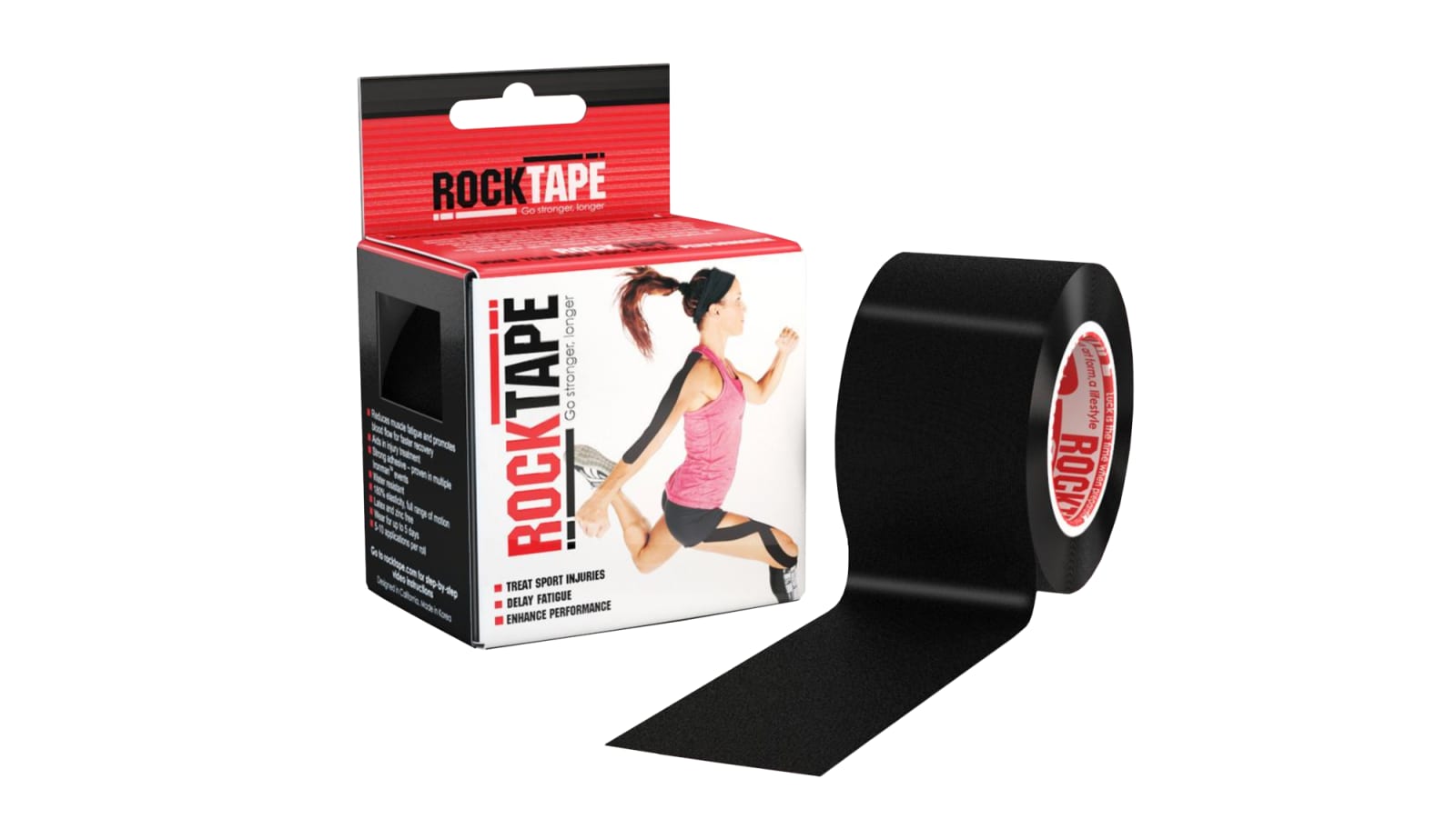 Rocktape 2" Black 1 Rocktape 2" Black