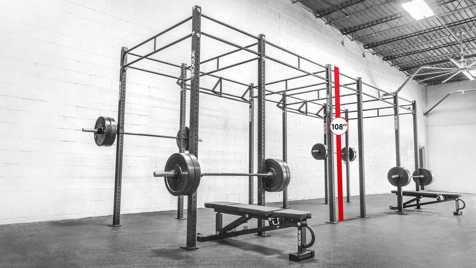 Rogue Fitness XML-108 9' Monster Lite Upright 1 Rogue Fitness XML-108 9' Monster Lite Upright